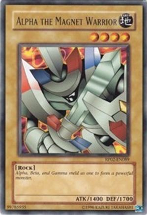 Alpha The Magnet Warrior [RP02-EN089] Rare - Yu-Gi-Oh! - Card Brawlers | Quebec | Canada |