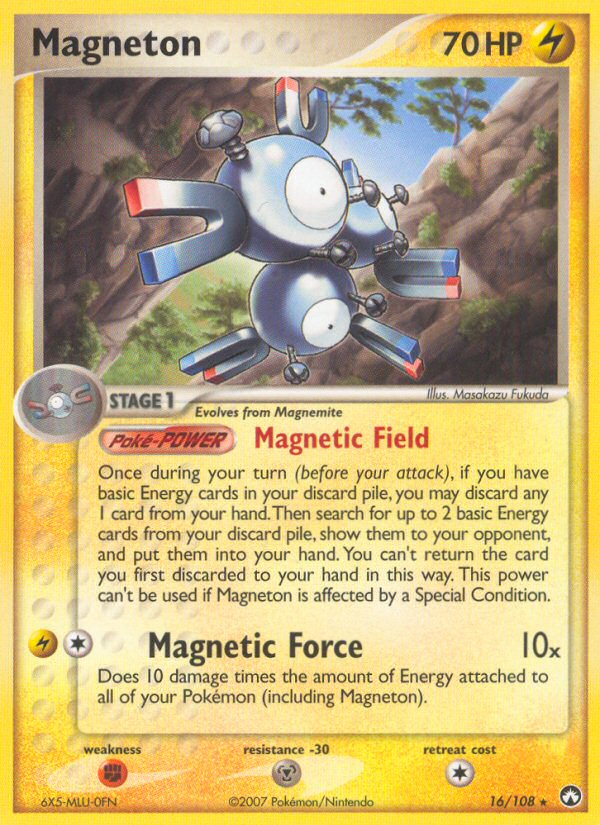 Magneton (16/108) [EX: Power Keepers] - Pokémon - Card Brawlers | Quebec | Canada |