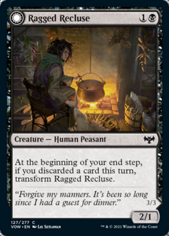 Ragged Recluse // Odious Witch [Innistrad: Crimson Vow] - Magic: The Gathering - Card Brawlers | Quebec | Canada |