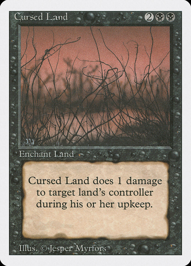 Cursed Land [Revised Edition] - Magic: The Gathering - Card Brawlers | Quebec | Canada |