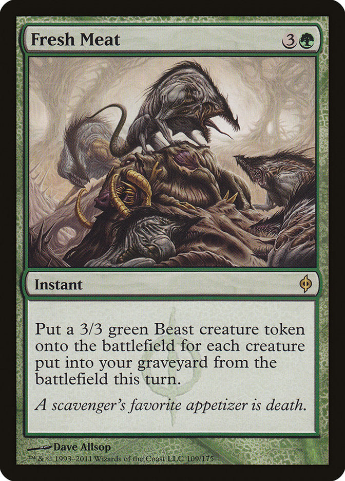Fresh Meat [New Phyrexia] - Magic: The Gathering - Card Brawlers | Quebec | Canada |