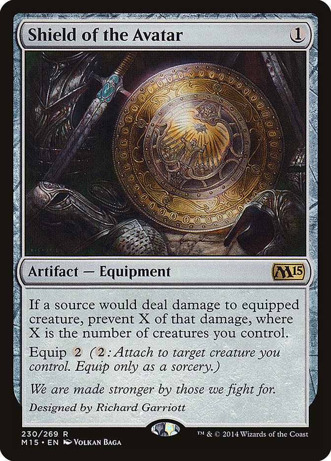 Shield of the Avatar [Magic 2015] - Magic: The Gathering - Card Brawlers | Quebec | Canada |