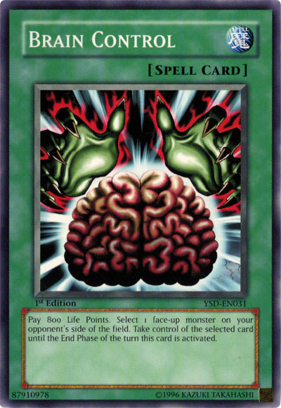 Brain Control [YSD-EN031] Common - Yu-Gi-Oh! - Card Brawlers | Quebec | Canada |