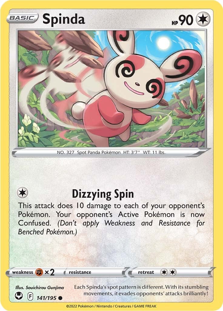 Spinda (141/195) [Sword & Shield: Silver Tempest] - Pokémon - Card Brawlers | Quebec | Canada |