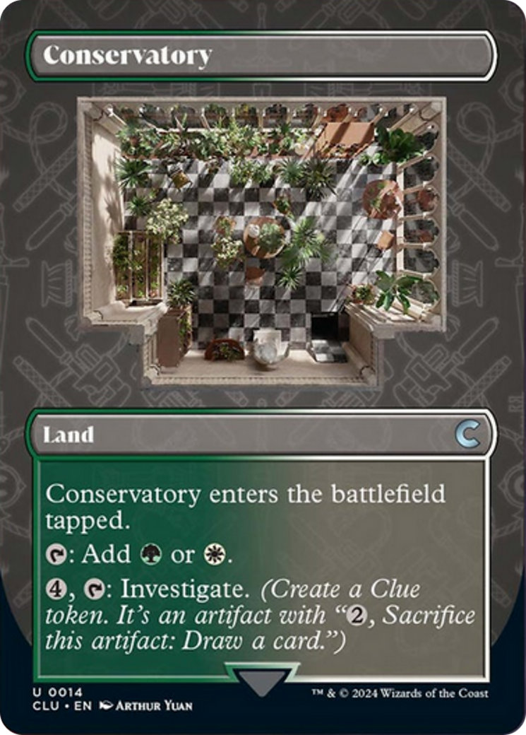Conservatory (Borderless) [Ravnica: Clue Edition] - Magic: The Gathering - Card Brawlers | Quebec | Canada |