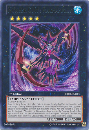 Number C103: Ragnafinity [PRIO-EN043] Rare - Yu-Gi-Oh! - Card Brawlers | Quebec | Canada |