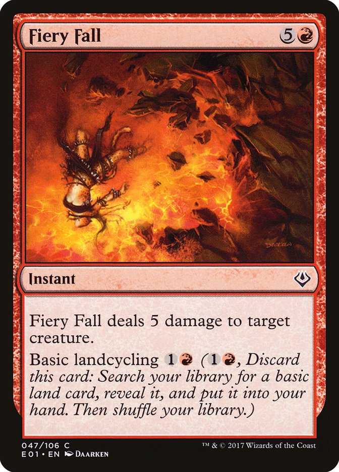 Fiery Fall [Archenemy: Nicol Bolas] - Magic: The Gathering - Card Brawlers | Quebec | Canada |