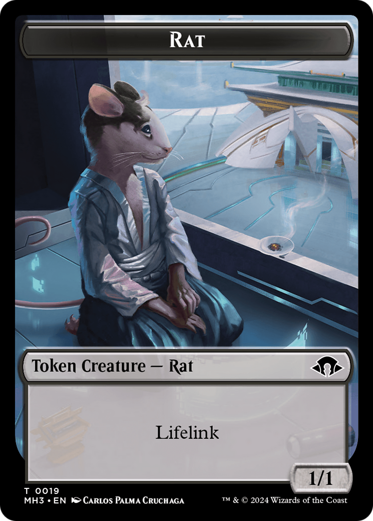Rat // Energy Reserve Double-Sided Token [Modern Horizons 3 Tokens] - Magic: The Gathering - Card Brawlers | Quebec | Canada |