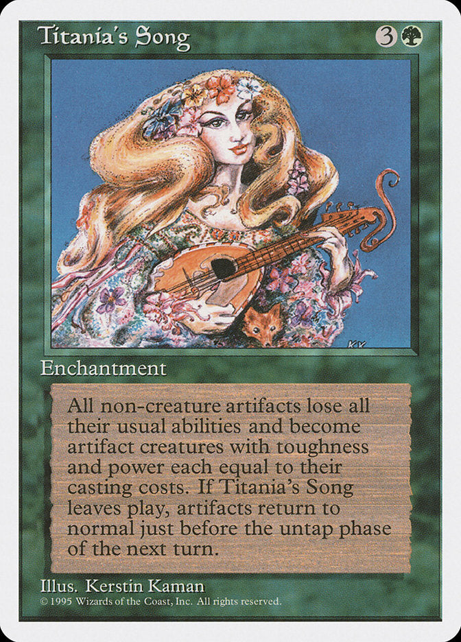 Titania's Song [Fourth Edition] - Magic: The Gathering - Card Brawlers | Quebec | Canada |