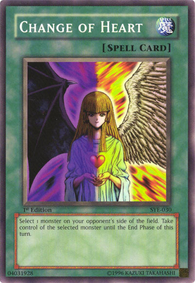 Change of Heart [SYE-030] Common - Yu-Gi-Oh! - Card Brawlers | Quebec | Canada |