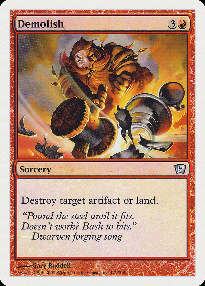Demolish [Ninth Edition] - Magic: The Gathering - Card Brawlers | Quebec | Canada |