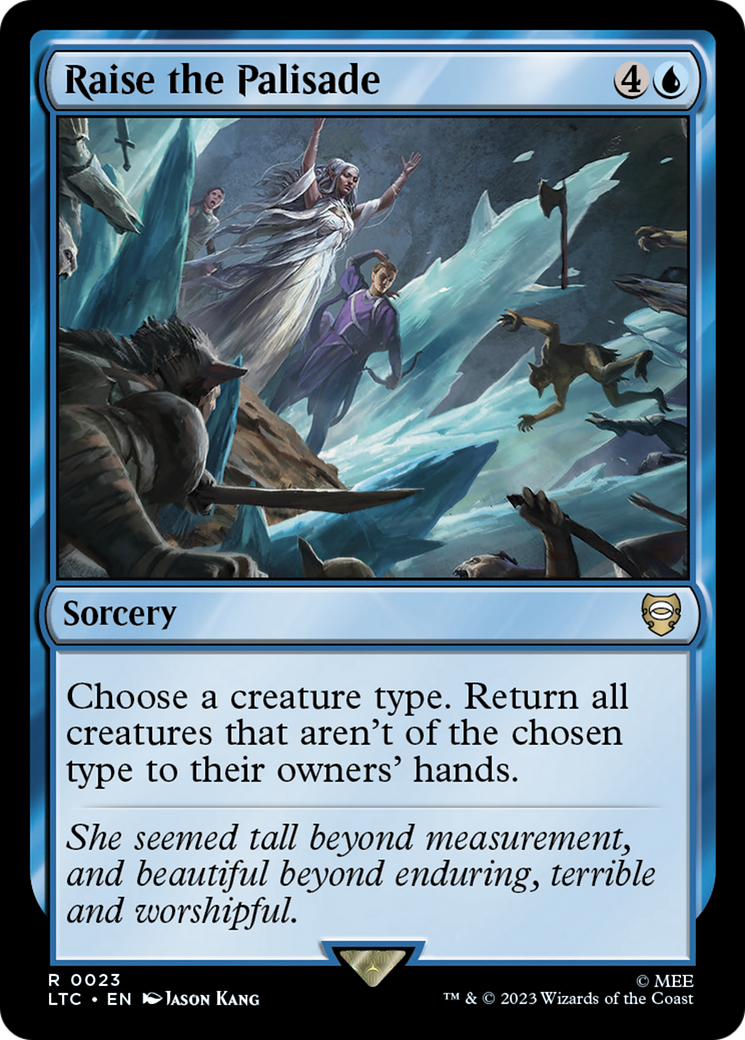 Raise the Palisade [The Lord of the Rings: Tales of Middle-Earth Commander] - Magic: The Gathering - Card Brawlers | Quebec | Canada |