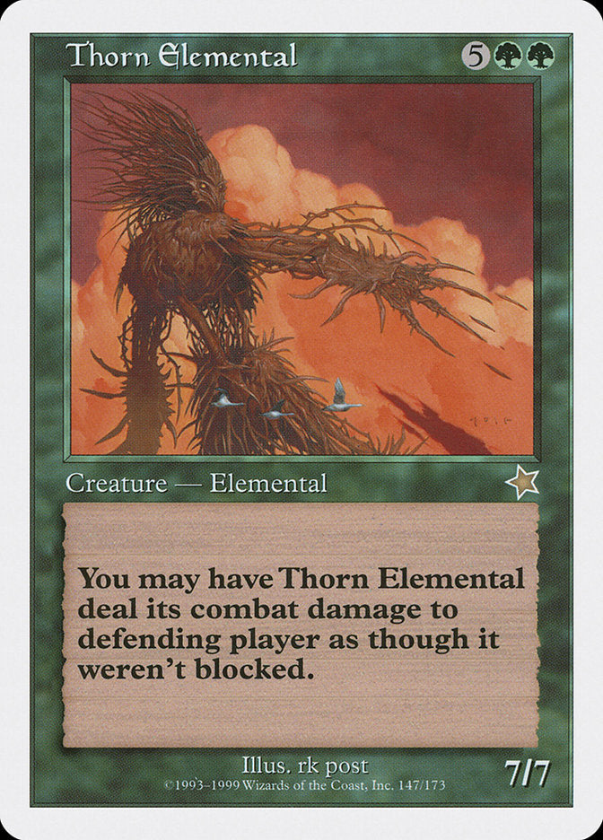 Thorn Elemental [Starter 1999] - Magic: The Gathering - Card Brawlers | Quebec | Canada |