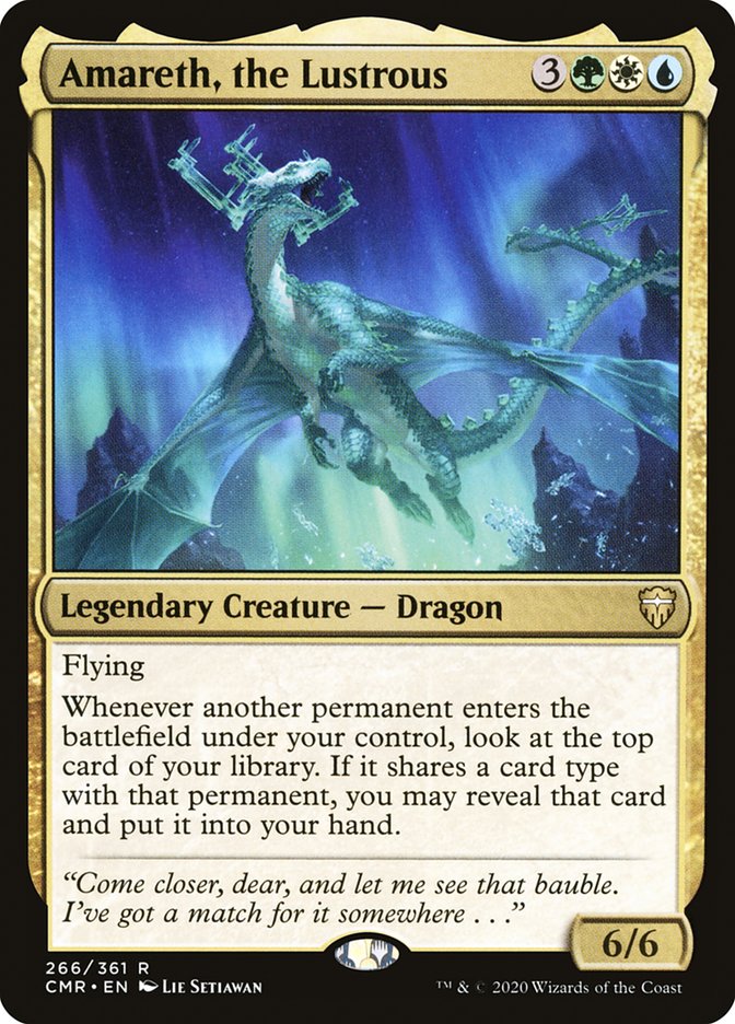 Amareth, the Lustrous [Commander Legends] - Magic: The Gathering - Card Brawlers | Quebec | Canada |