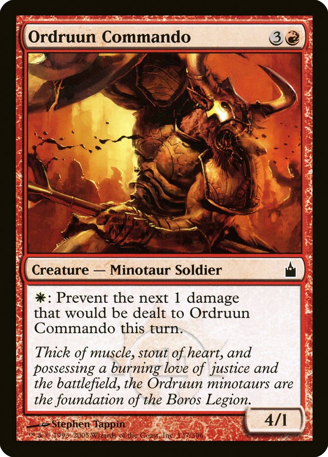 Ordruun Commando [Ravnica: City of Guilds] - Magic: The Gathering - Card Brawlers | Quebec | Canada |