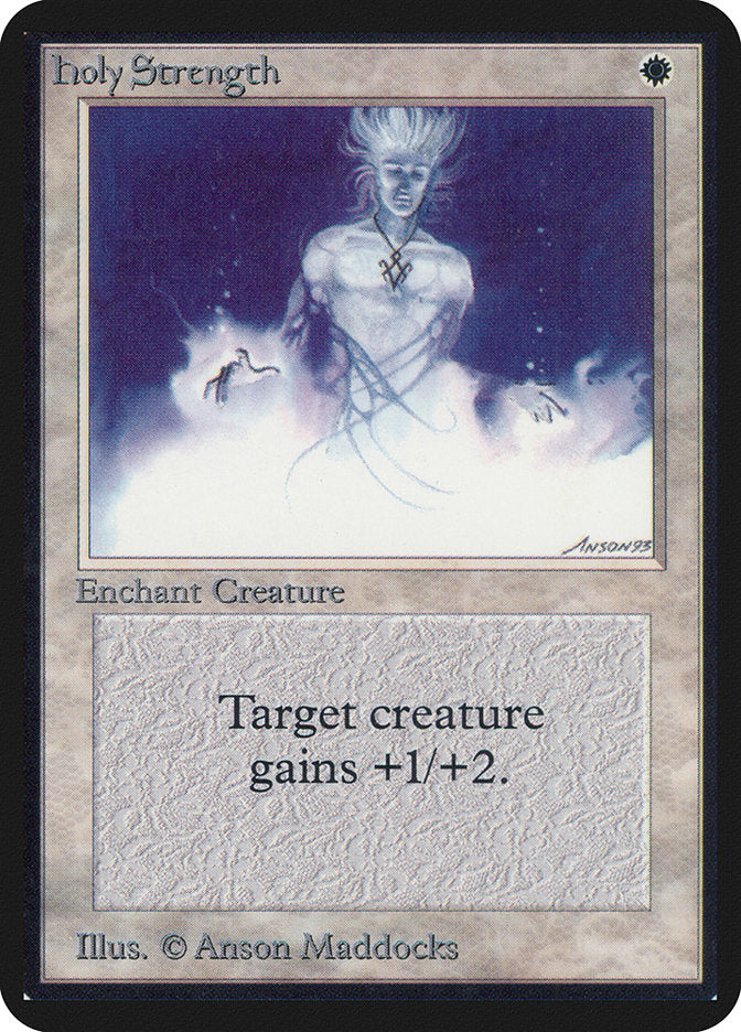 Holy Strength [Alpha Edition] - Magic: The Gathering - Card Brawlers | Quebec | Canada |