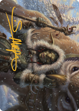 Owlbear Shepherd Art Card (Gold-Stamped Signature) [Commander Legends: Battle for Baldur's Gate Art Series] - Magic: The Gathering - Card Brawlers | Quebec | Canada |