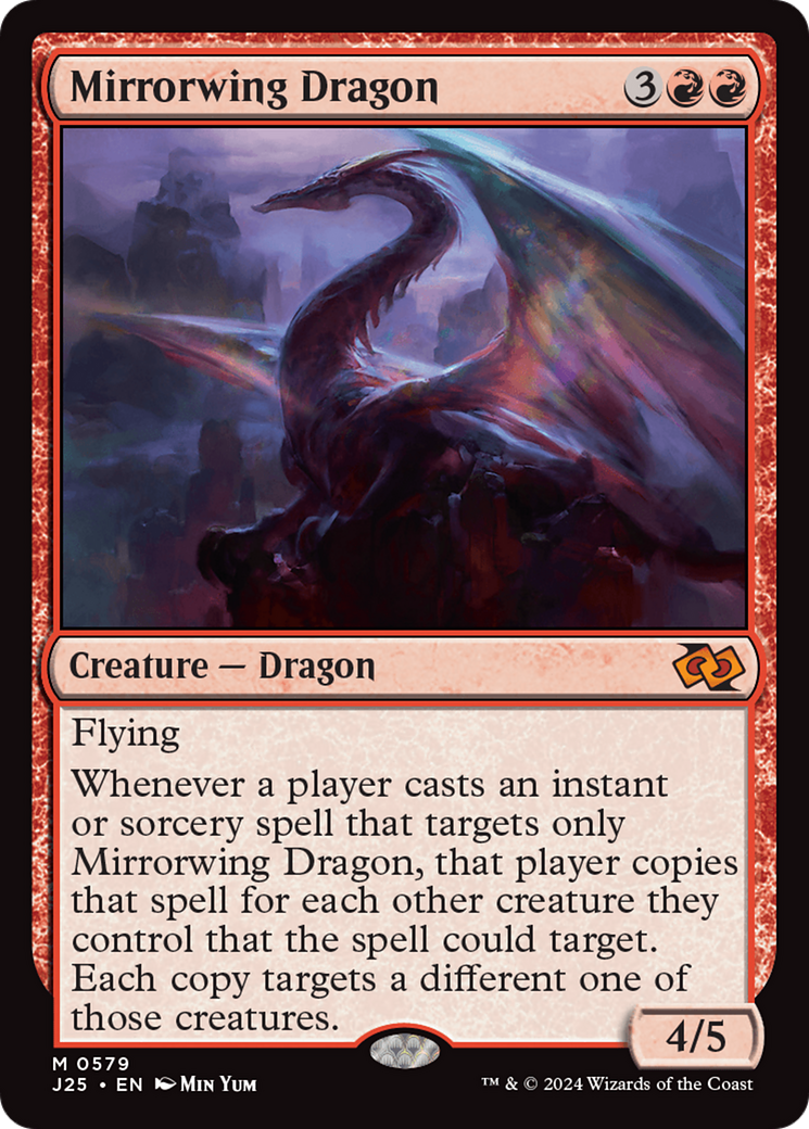 Mirrorwing Dragon [Foundations Jumpstart] - Magic: The Gathering - Card Brawlers | Quebec | Canada |