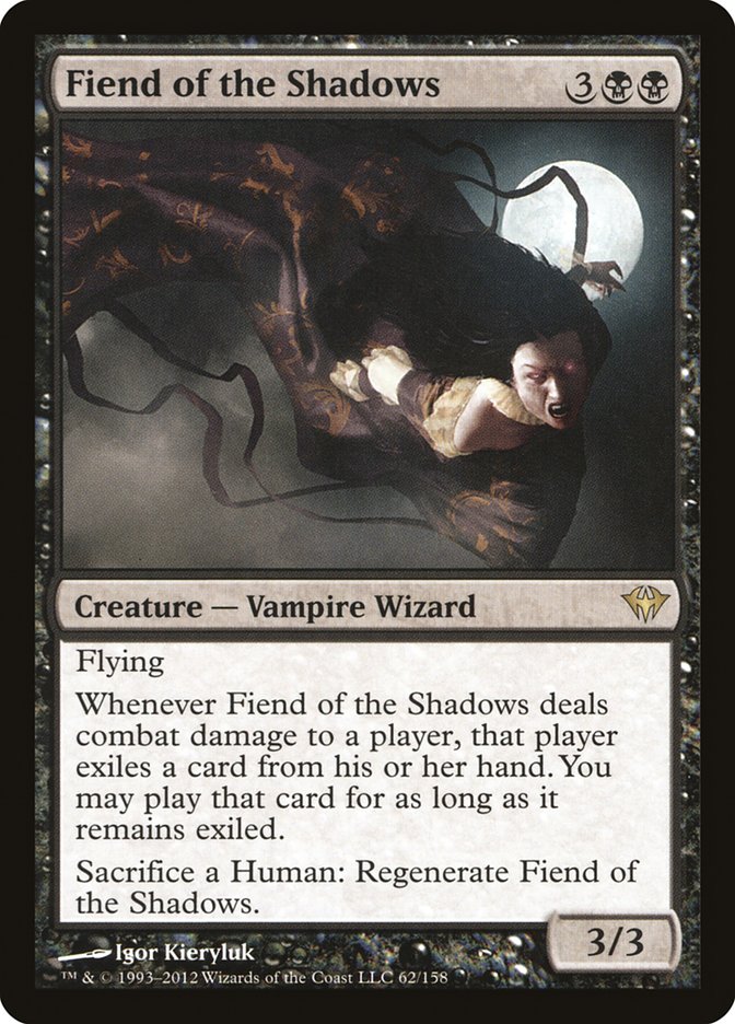 Fiend of the Shadows [Dark Ascension] - Magic: The Gathering - Card Brawlers | Quebec | Canada |