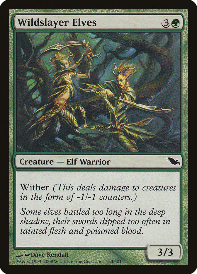 Wildslayer Elves [Shadowmoor] - Magic: The Gathering - Card Brawlers | Quebec | Canada |