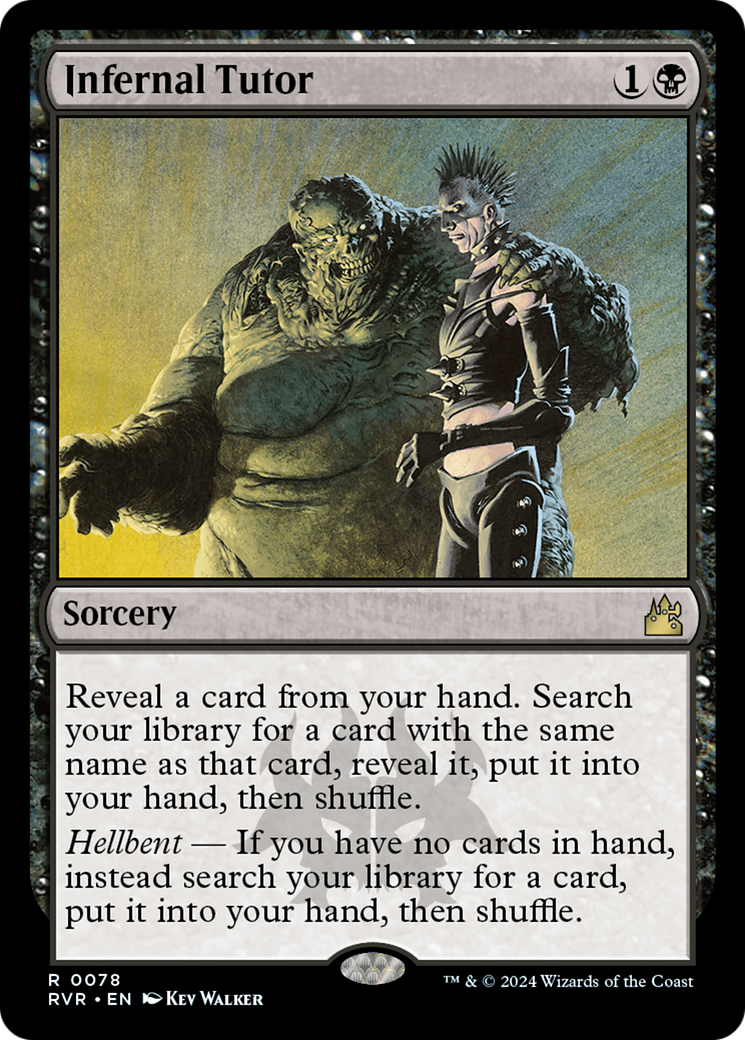 Infernal Tutor [Ravnica Remastered] - Magic: The Gathering - Card Brawlers | Quebec | Canada |