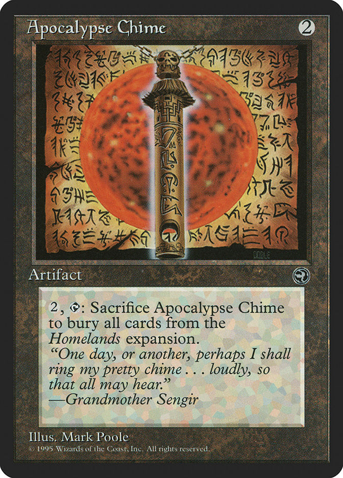 Apocalypse Chime [Homelands] - Magic: The Gathering - Card Brawlers | Quebec | Canada |