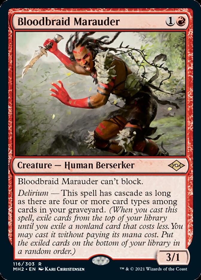 Bloodbraid Marauder [Modern Horizons 2] - Magic: The Gathering - Card Brawlers | Quebec | Canada |
