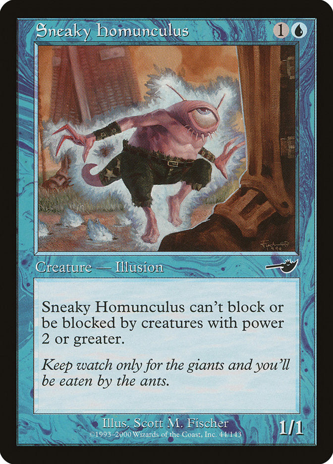 Sneaky Homunculus [Nemesis] - Magic: The Gathering - Card Brawlers | Quebec | Canada |