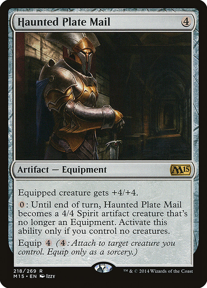 Haunted Plate Mail [Magic 2015] - Magic: The Gathering - Card Brawlers | Quebec | Canada |