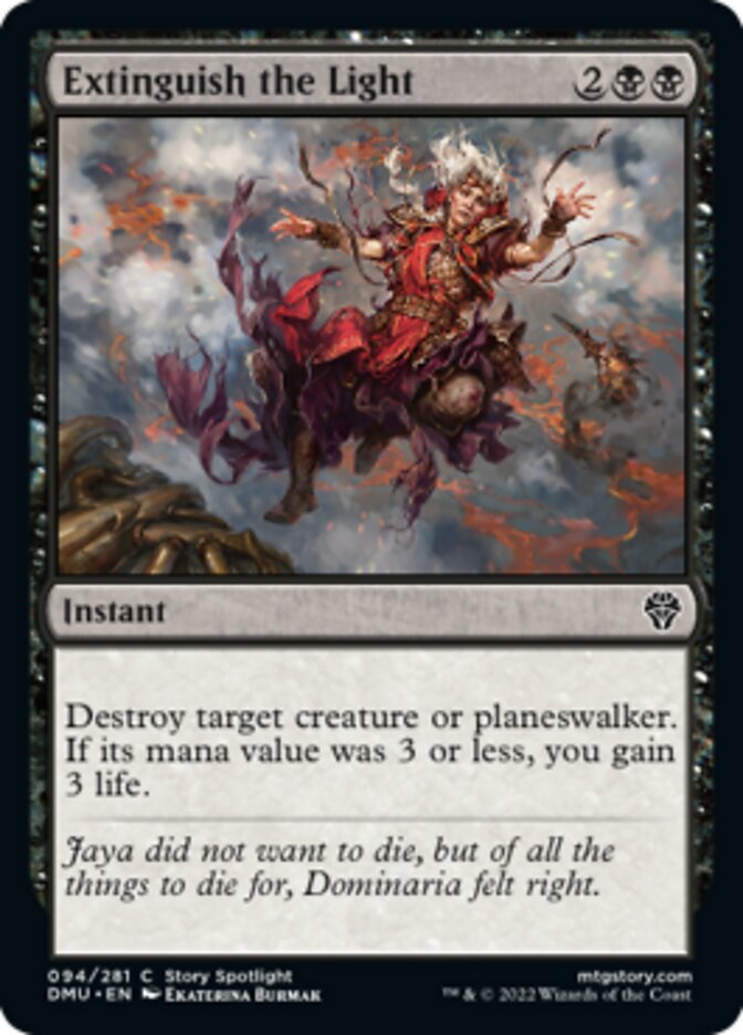 Extinguish the Light [Dominaria United] - Magic: The Gathering - Card Brawlers | Quebec | Canada |