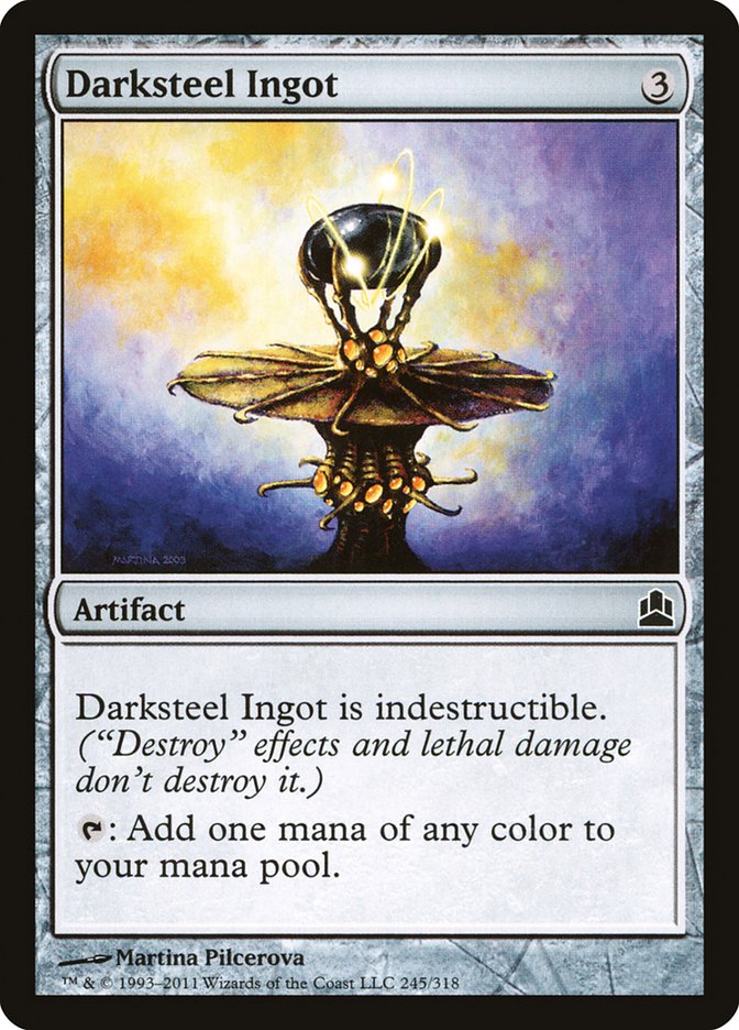 Darksteel Ingot [Commander 2011] - Magic: The Gathering - Card Brawlers | Quebec | Canada |