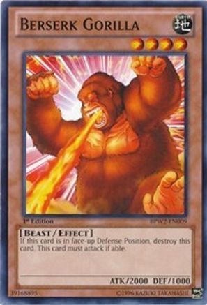 Berserk Gorilla [BPW2-EN009] Common - Yu-Gi-Oh! - Card Brawlers | Quebec | Canada |