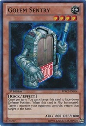 Golem Sentry [BPW2-EN014] Super Rare - Yu-Gi-Oh! - Card Brawlers | Quebec | Canada |