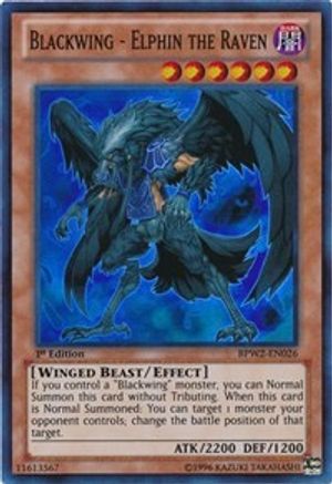 Blackwing - Elphin the Raven [BPW2-EN026] Super Rare - Yu-Gi-Oh! - Card Brawlers | Quebec | Canada |