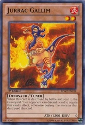 Jurrac Gallim [BPW2-EN038] Common - Yu-Gi-Oh! - Card Brawlers | Quebec | Canada |