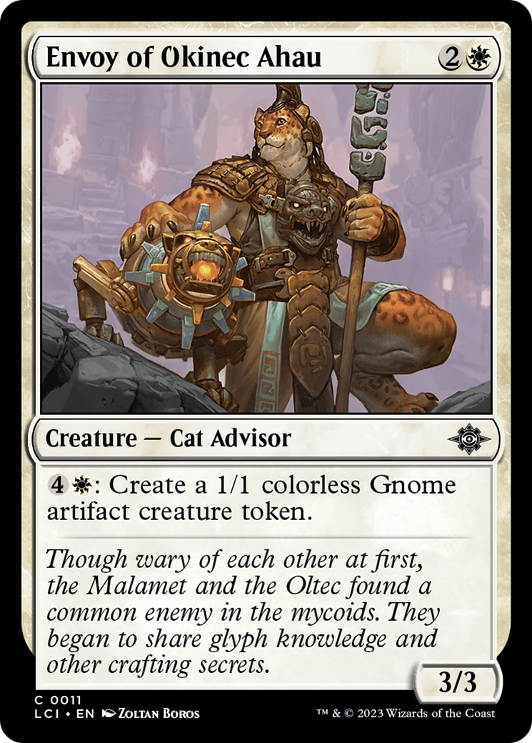 Envoy of Okinec Ahau [The Lost Caverns of Ixalan] - Magic: The Gathering - Card Brawlers | Quebec | Canada |