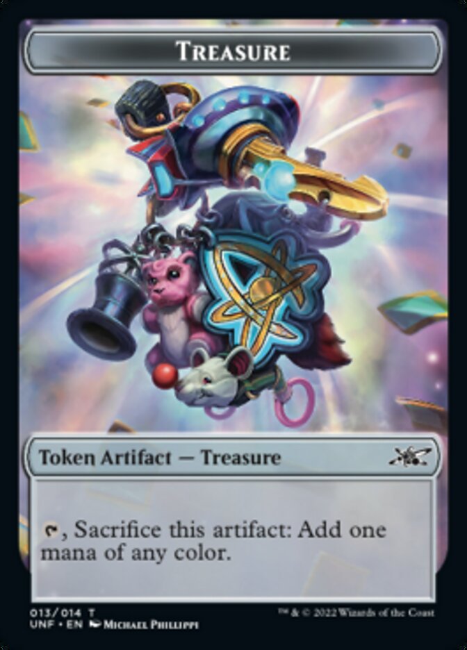 Treasure (013) Token [Unfinity Tokens] - Magic: The Gathering - Card Brawlers | Quebec | Canada |