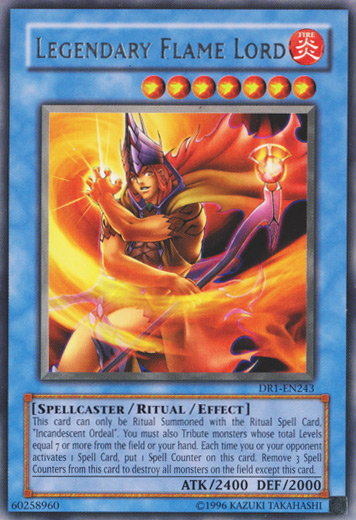 Legendary Flame Lord [DR1-EN243] Rare - Yu-Gi-Oh! - Card Brawlers | Quebec | Canada |
