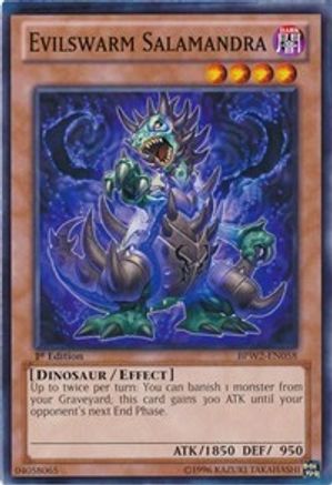 Evilswarm Salamandra [BPW2-EN058] Common - Yu-Gi-Oh! - Card Brawlers | Quebec | Canada |