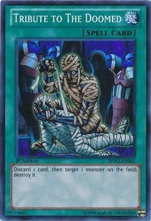 Tribute to The Doomed [BPW2-EN065] Super Rare - Yu-Gi-Oh! - Card Brawlers | Quebec | Canada |