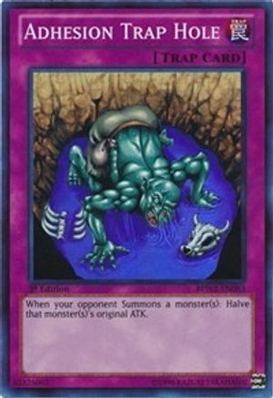 Adhesion Trap Hole [BPW2-EN083] Super Rare - Yu-Gi-Oh! - Card Brawlers | Quebec | Canada |
