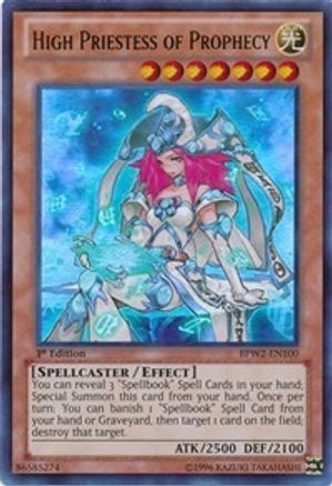 High Priestess of Prophecy [BPW2-EN100] Ultra Rare - Yu-Gi-Oh! - Card Brawlers | Quebec | Canada |