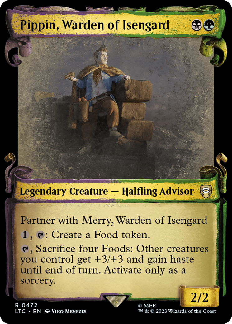 Pippin, Warden of Isengard [The Lord of the Rings: Tales of Middle-Earth Commander Showcase Scrolls] - Magic: The Gathering - Card Brawlers | Quebec | Canada |