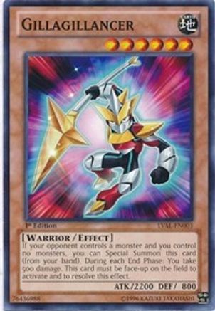 Gillagillancer [LVAL-EN003] Common - Yu-Gi-Oh! - Card Brawlers | Quebec | Canada |