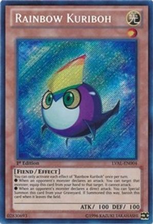 Rainbow Kuriboh [LVAL-EN004] Secret Rare - Yu-Gi-Oh! - Card Brawlers | Quebec | Canada |