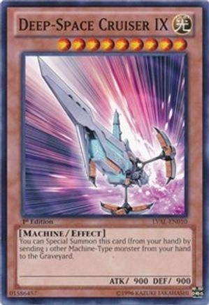 Deep-Space Cruiser IX [LVAL-EN010] Common - Yu-Gi-Oh! - Card Brawlers | Quebec | Canada |