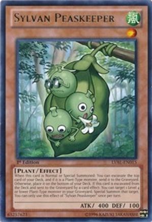Sylvan Peaskeeper [LVAL-EN015] Rare - Yu-Gi-Oh! - Card Brawlers | Quebec | Canada |