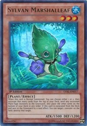 Sylvan Marshalleaf [LVAL-EN017] Ultra Rare - Yu-Gi-Oh! - Card Brawlers | Quebec | Canada |