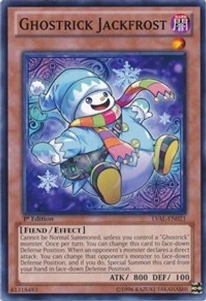 Ghostrick Jackfrost [LVAL-EN021] Common - Yu-Gi-Oh! - Card Brawlers | Quebec | Canada |
