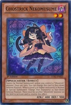Ghostrick Nekomusume [LVAL-EN023] Common - Yu-Gi-Oh! - Card Brawlers | Quebec | Canada |